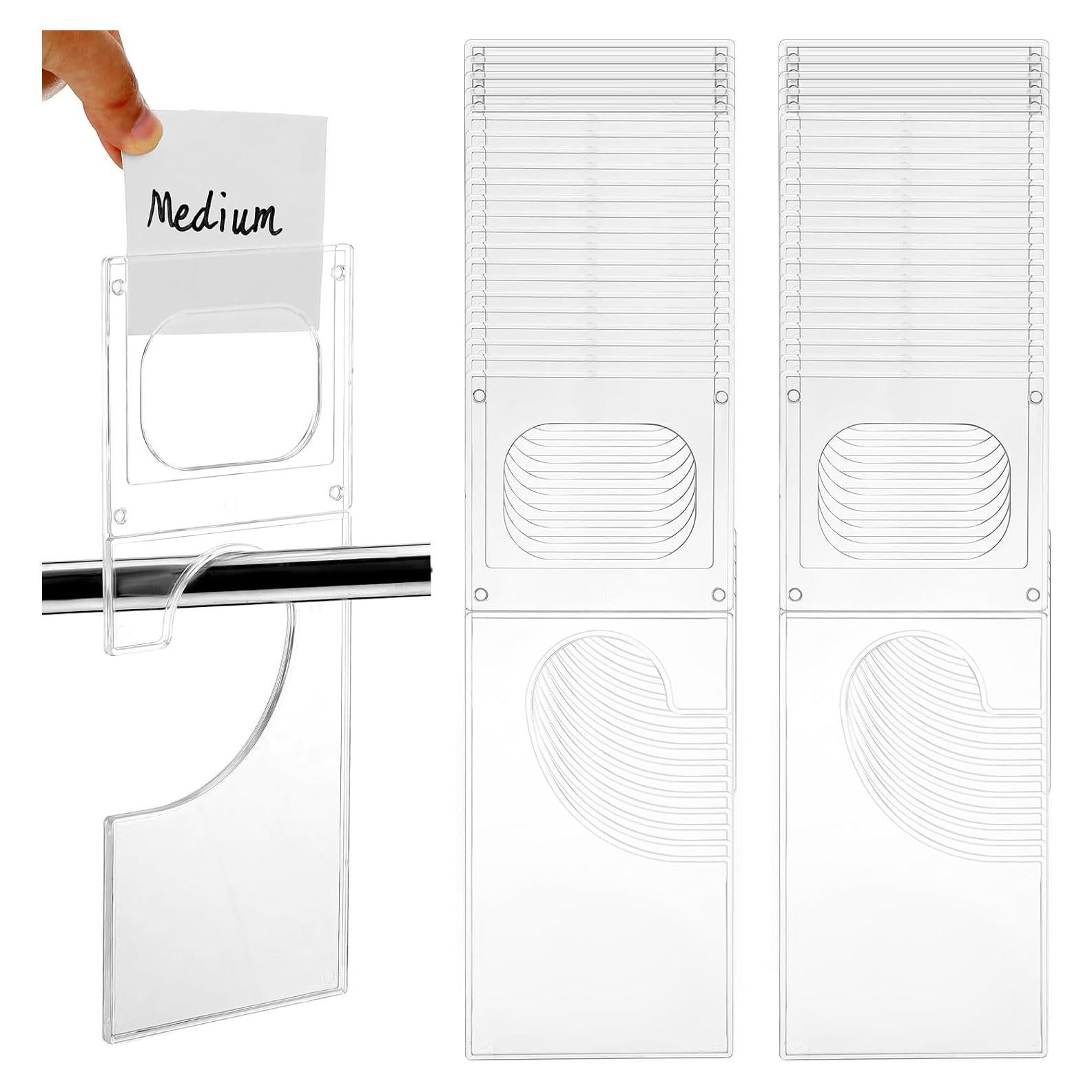 Divisores de Tamaño para Ropa Kathfly - 10 Piezas Plástico