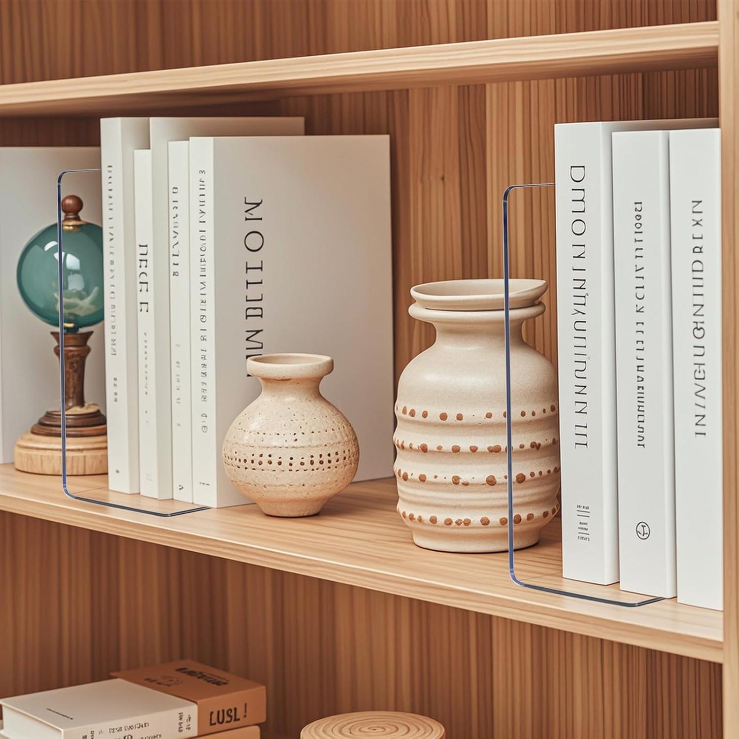 Divisores de Estante Acrílico Lebouri 30.48 cm - 8 Piezas