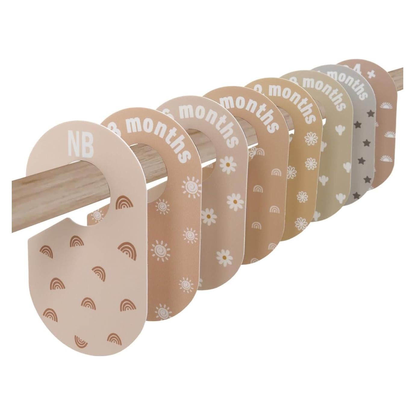 Divisor de Armario para Bebés eoscasely - Organizador 8 Tamaños