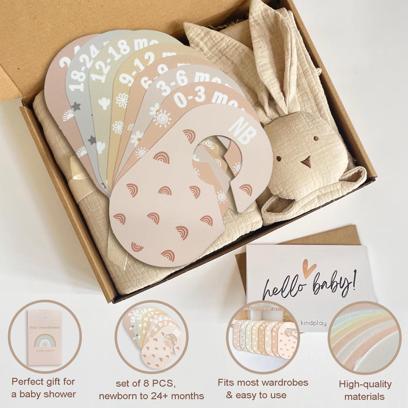 Divisor de Armario para Bebés eoscasely - Organizador 8 Tamaños