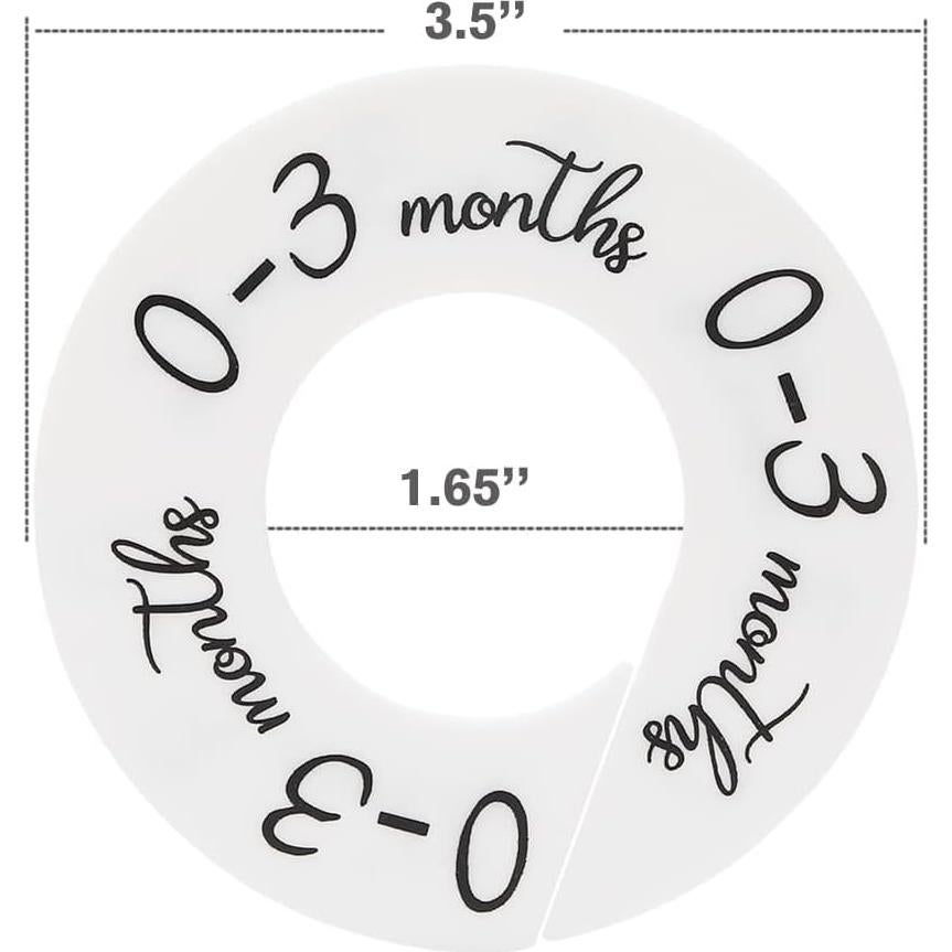 Divisores de Armario para Bebés Dabancy - Set de 10 Unidades