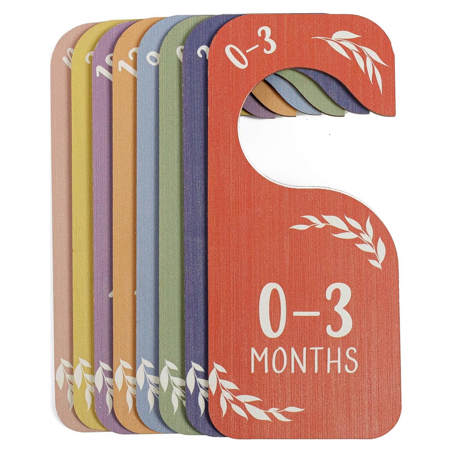 Divisores de Armario para Bebés Cranado - 8 Unidades Coloridas