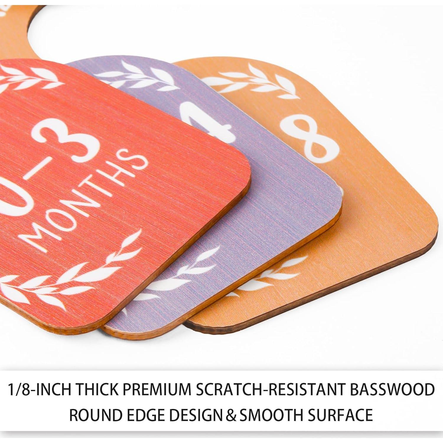 Divisores de Armario para Bebés Cranado - 8 Unidades Coloridas