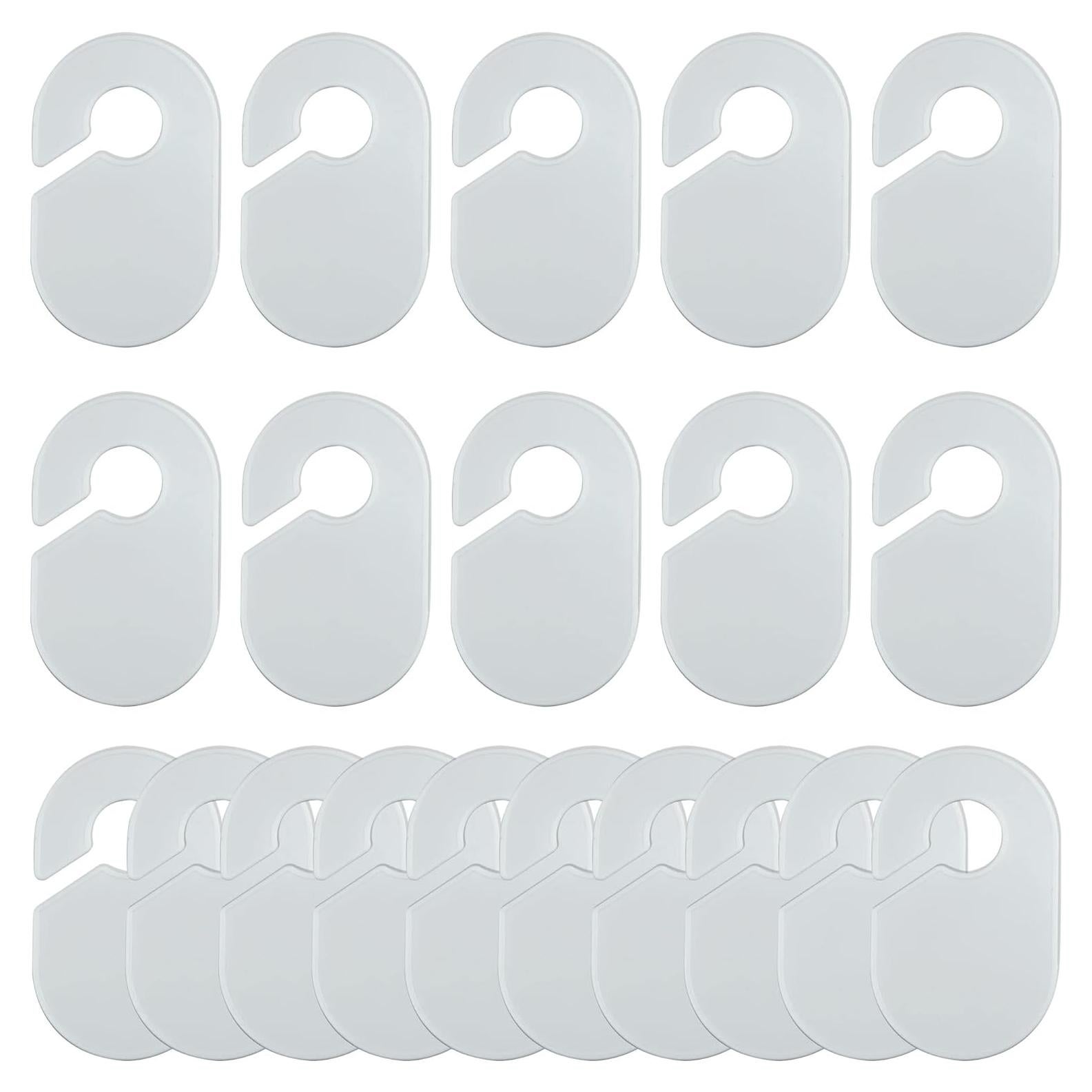 20 Separadores de Tamaño IFAMIO para Closet en Blanco 17x10cm