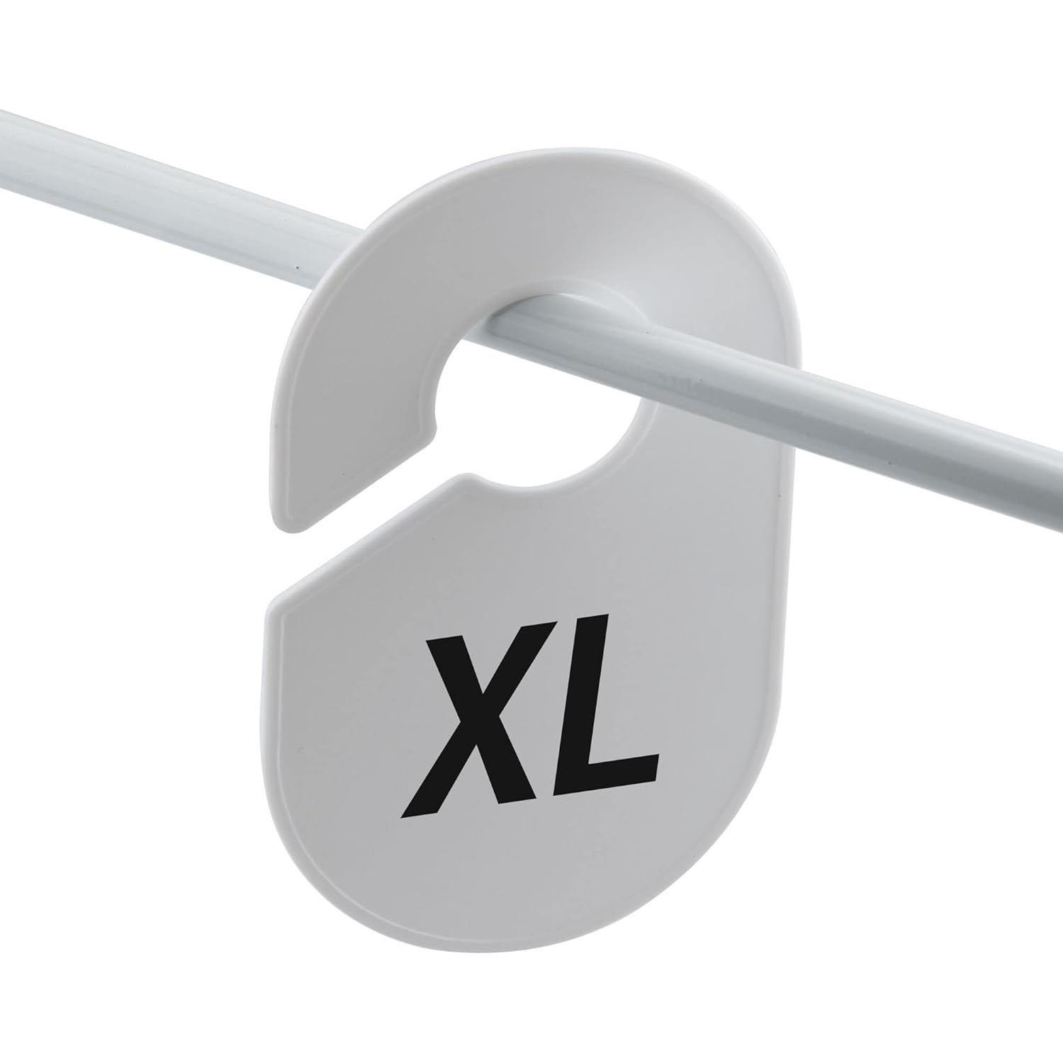 20 Separadores de Tamaño IFAMIO para Closet en Blanco 17x10cm