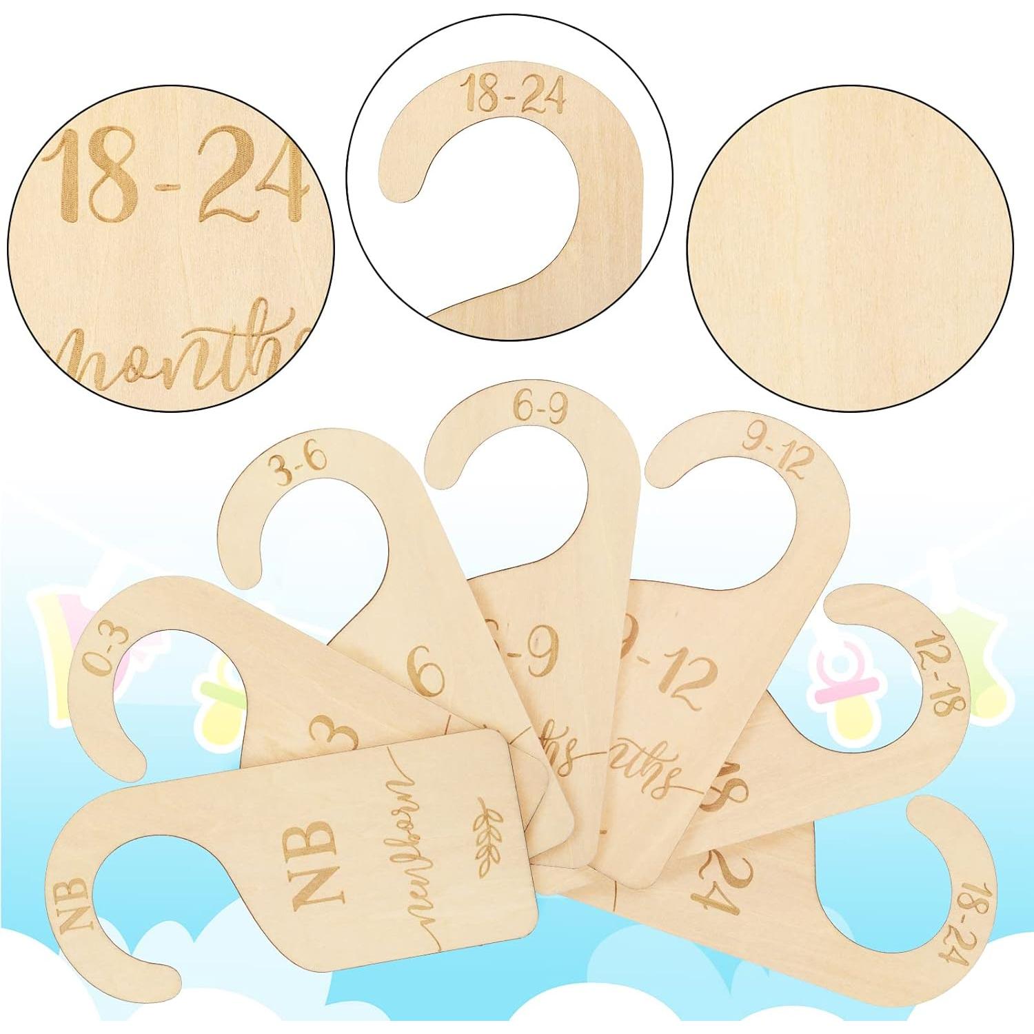 Divisores de Ropa para Bebé Whaline - 7 Piezas con Bolsa