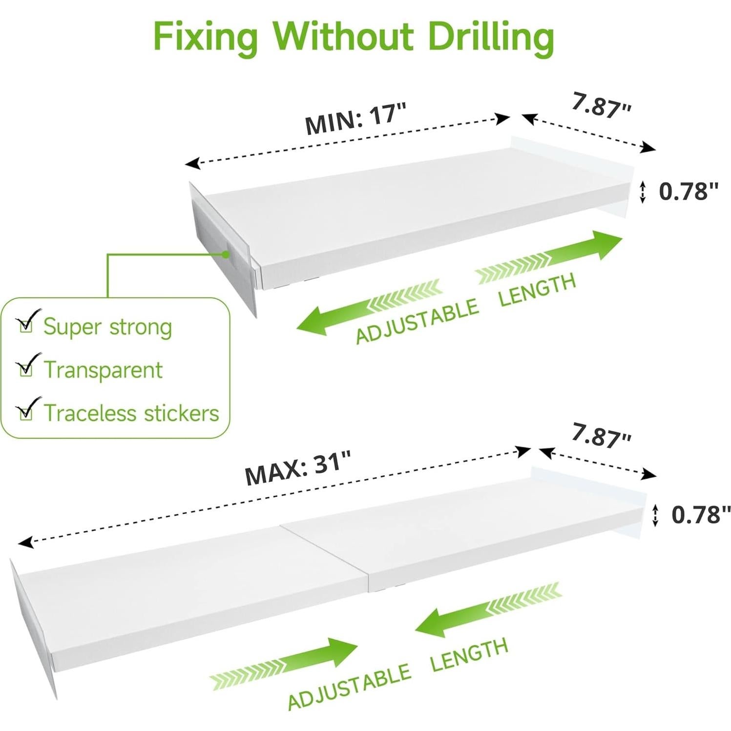 Estante de Almacenamiento Ajustable SOFRON Expandible 20 cm