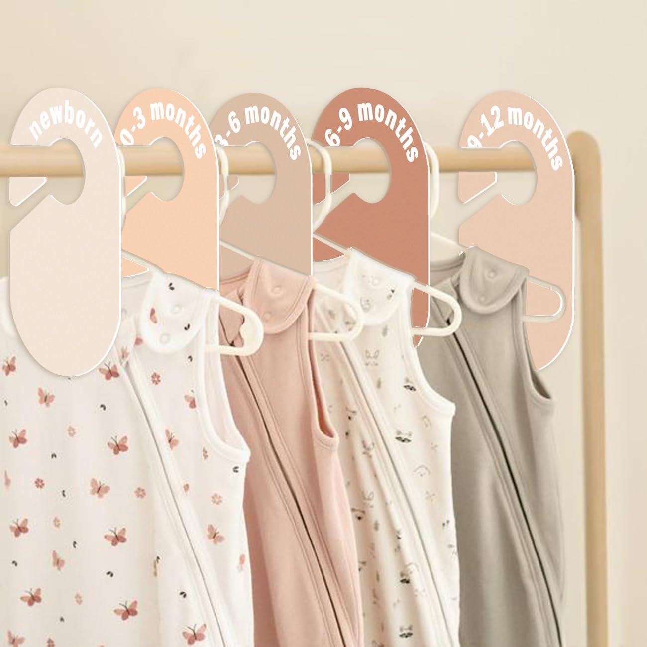 Divisor de Armario para Bebé eoscasely Tono Tierra 8 Tamaños