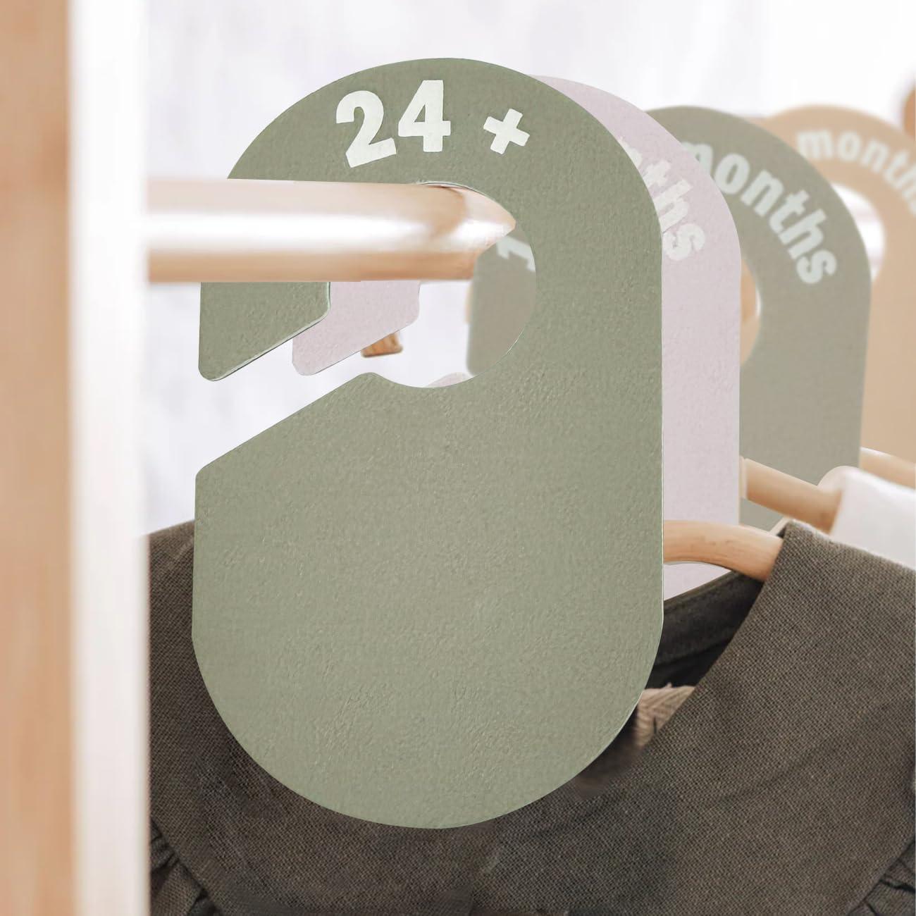 Divisor de Armario para Bebé eoscasely Tono Tierra 8 Tamaños