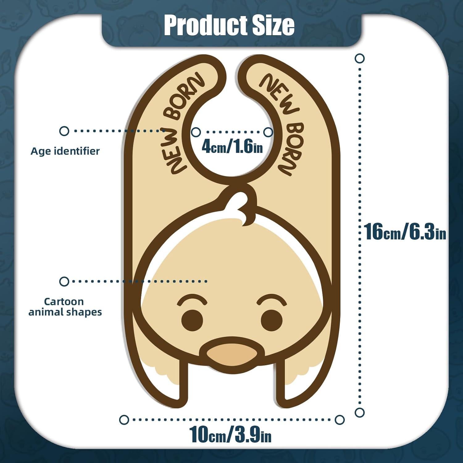 Divisores de Armario para Bebés YOOTADO - Juego de 8, Diseño Animal