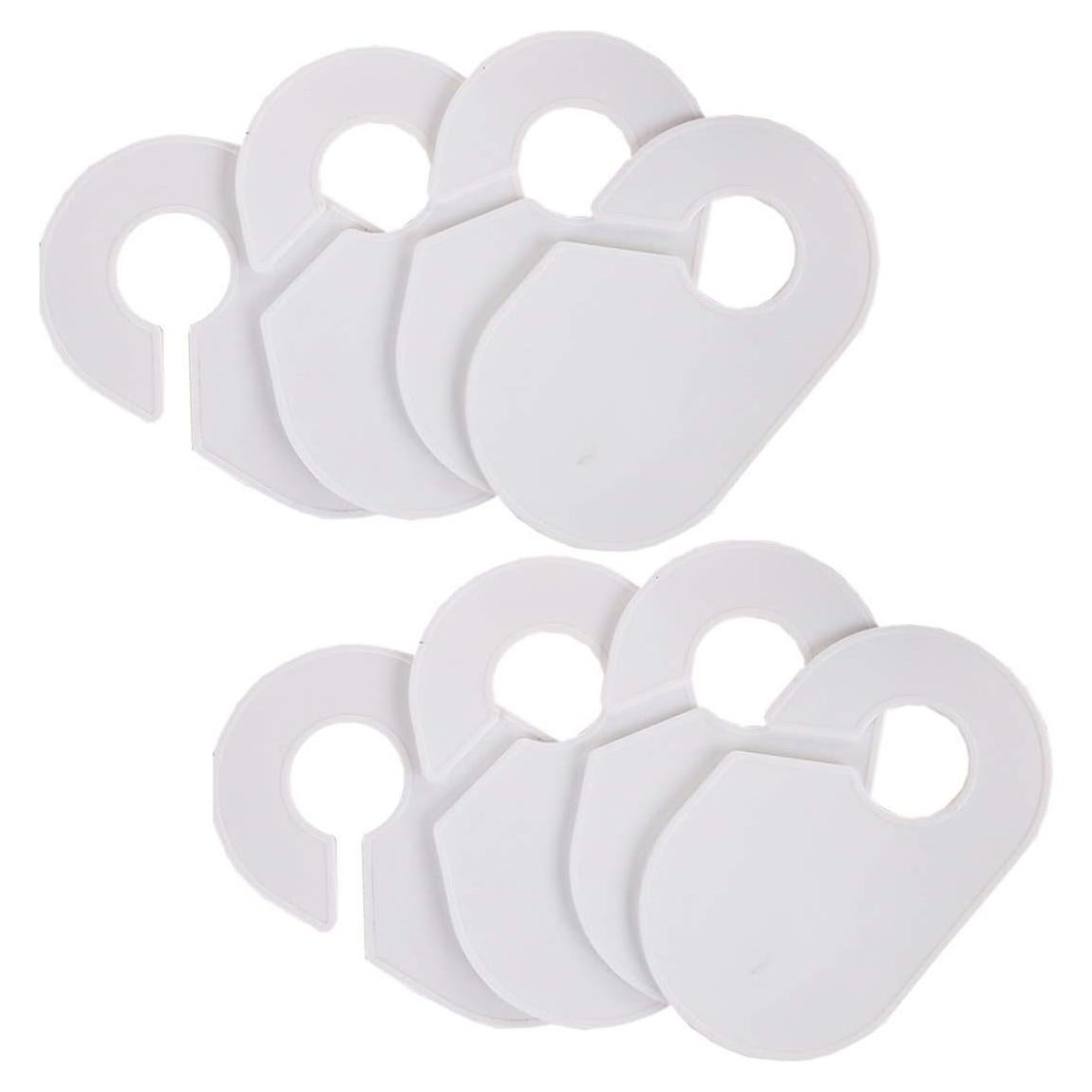 10 Divisores de Tamaño para Armario Luzen Blancos 17x10cm