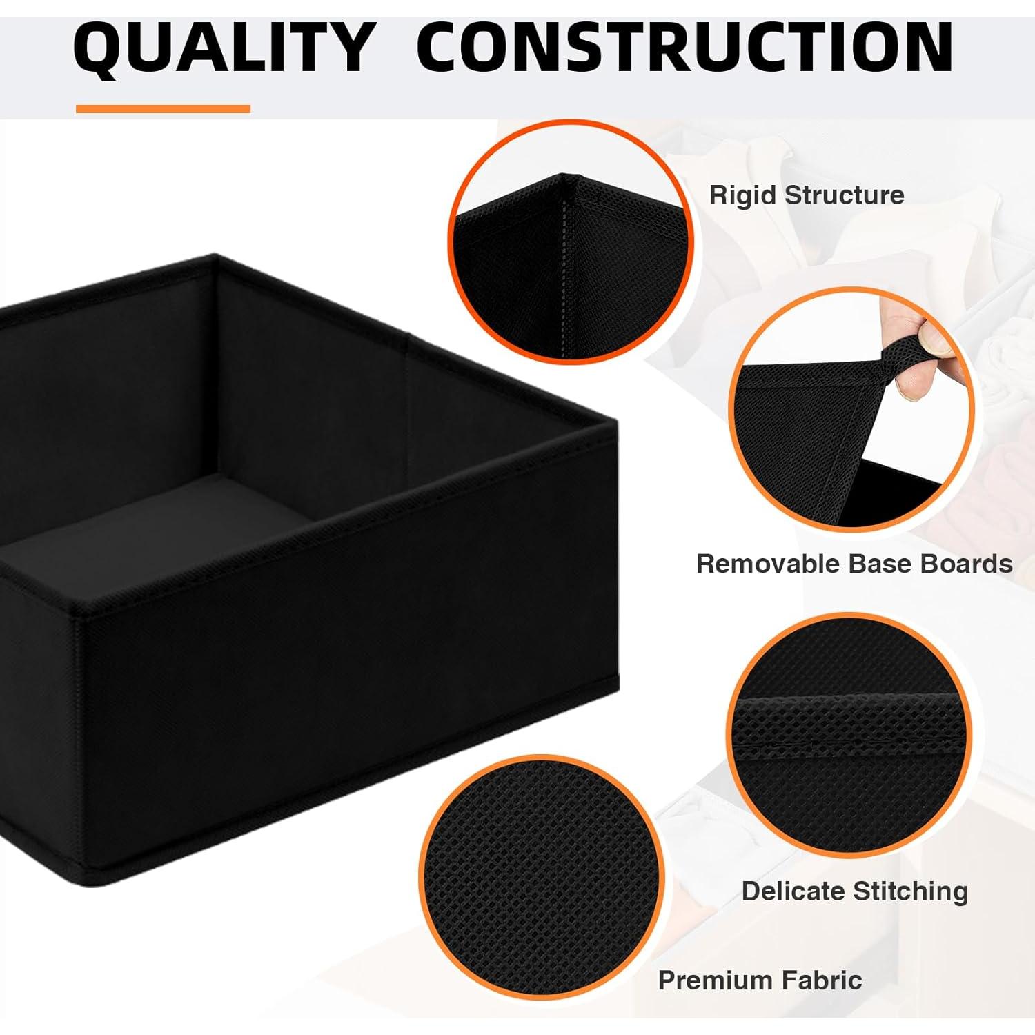 Organizador de Cajones Criusia 12 Paquete - Sin Olor, Apilable