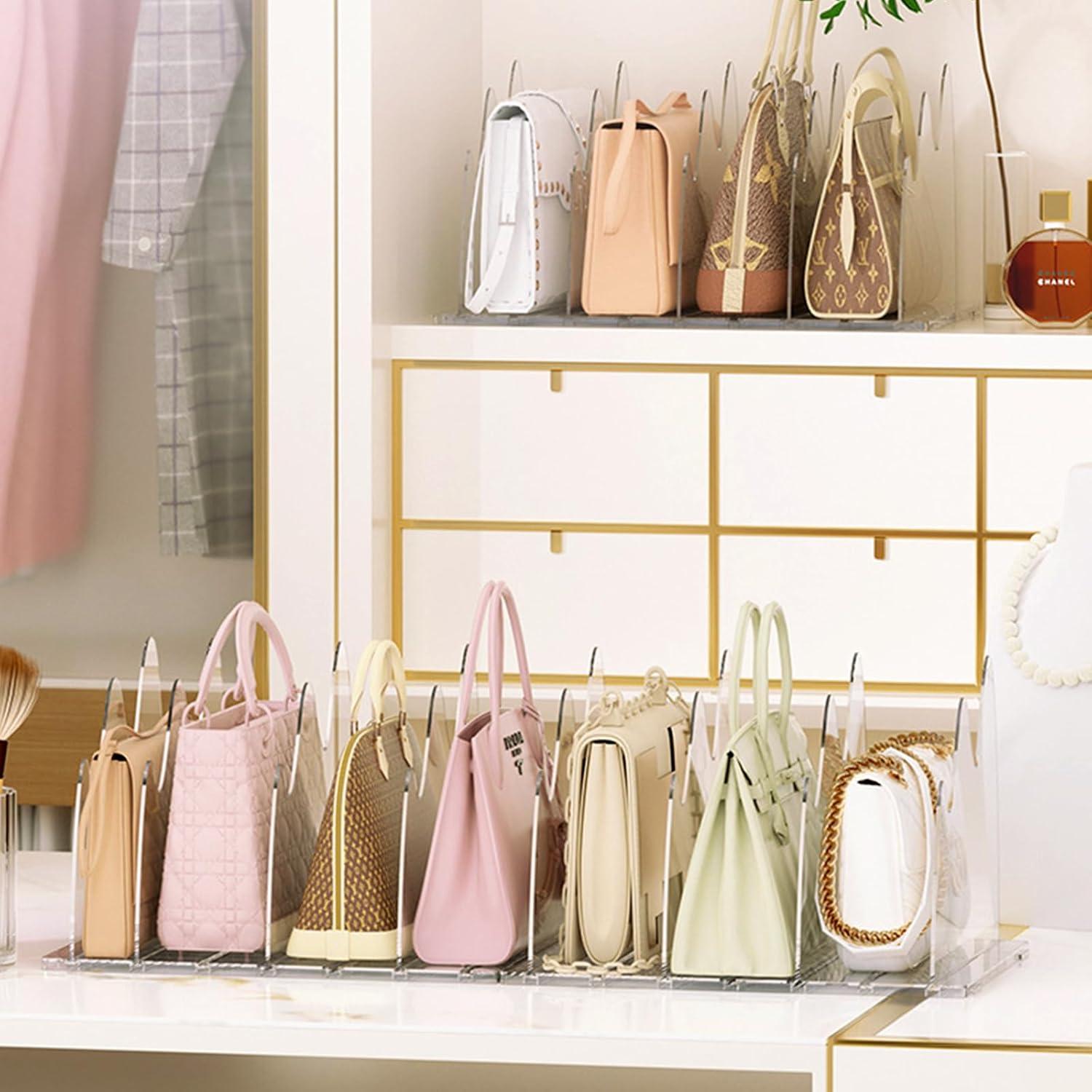 Organizador de Bolsos ABuff 2 Paquetes Ajustable Transparente