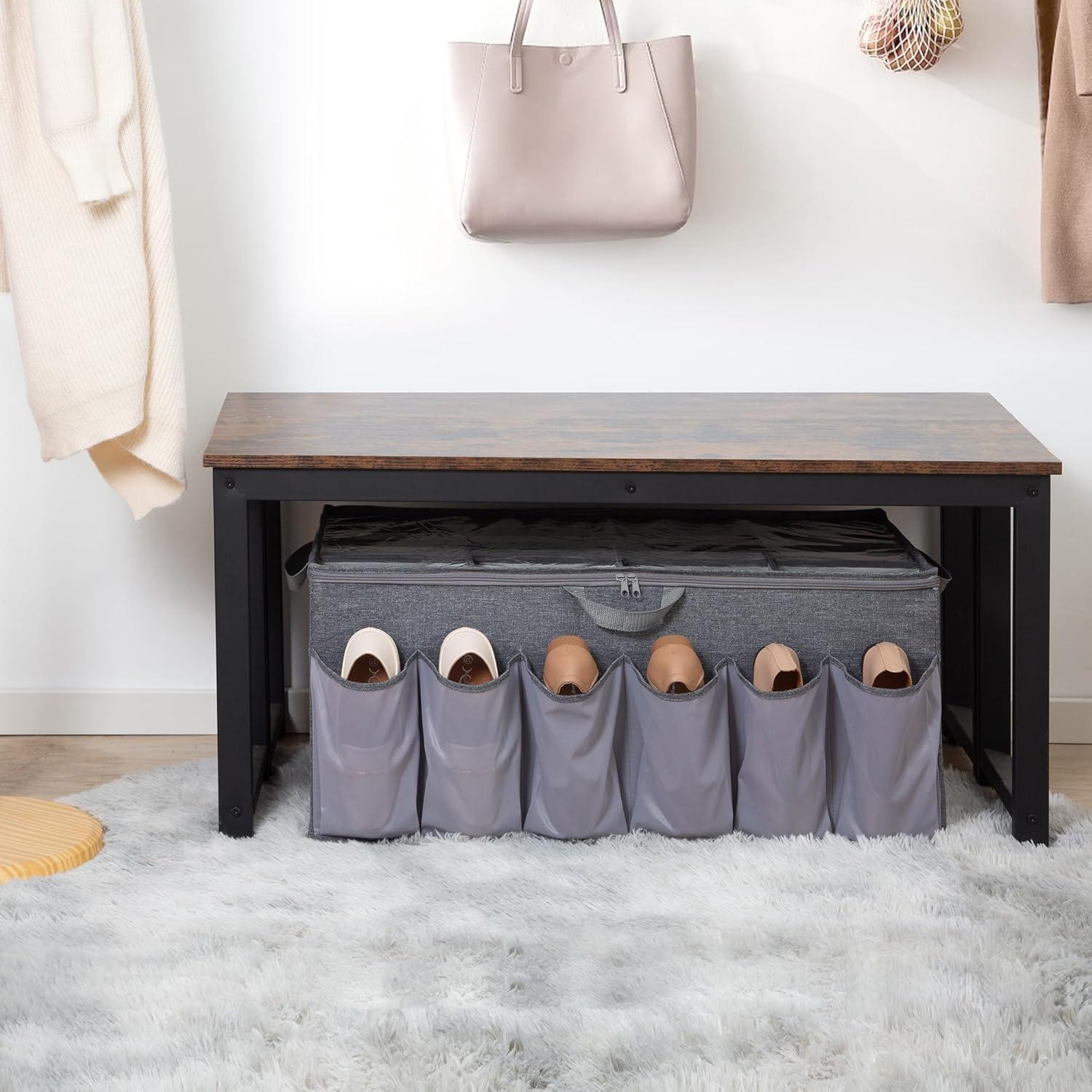 Organizador de Zapatos STORAGEIDEAS 2-Pack Gris 16+12 Pares