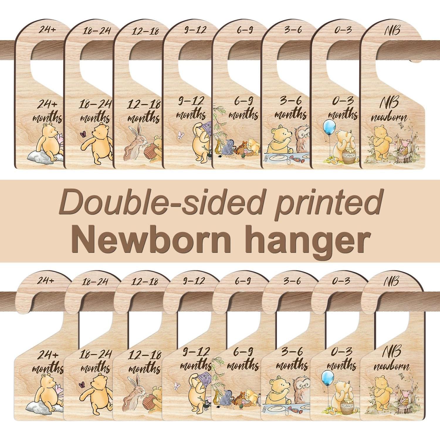 8 Divisores de Armario para Bebés Hatzelou - Madera Winnie