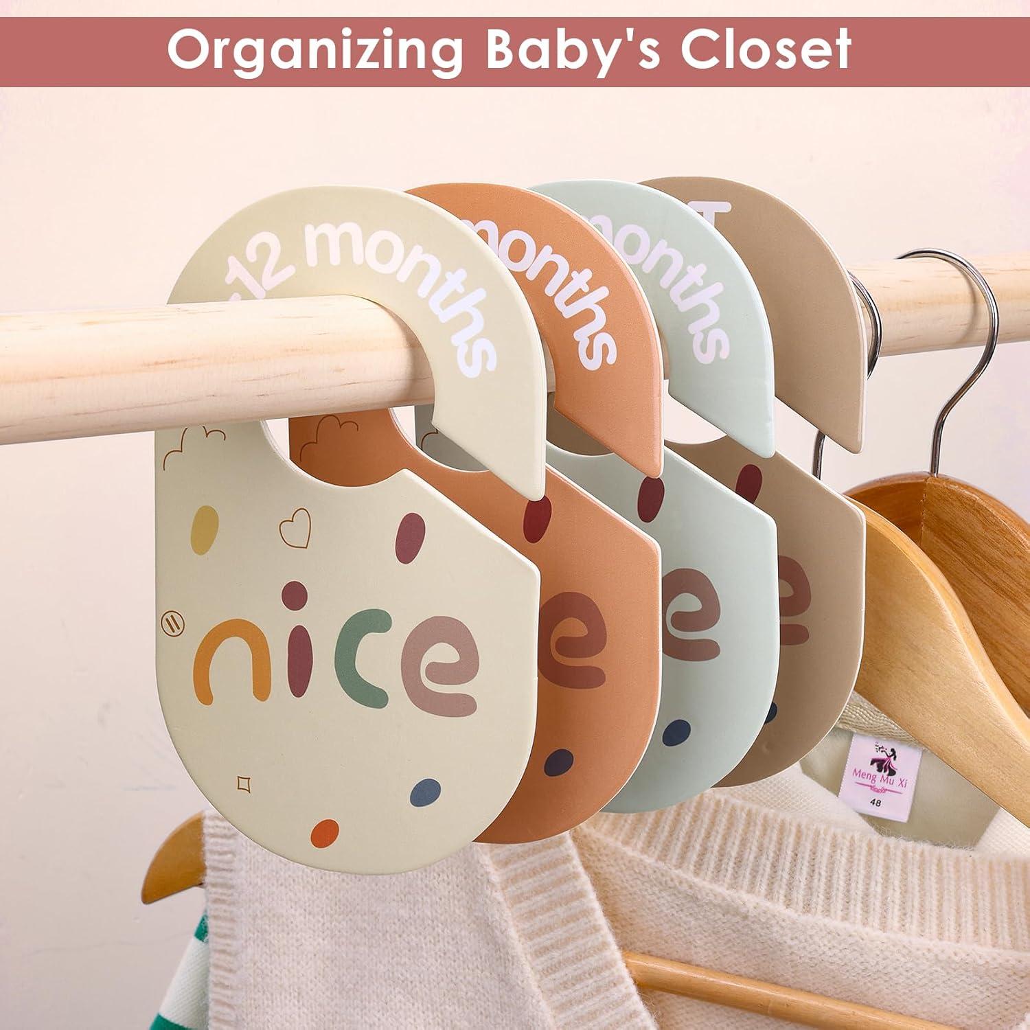 Divisores de Closet para Bebés Ahzufuky - Set de 8 Unidades