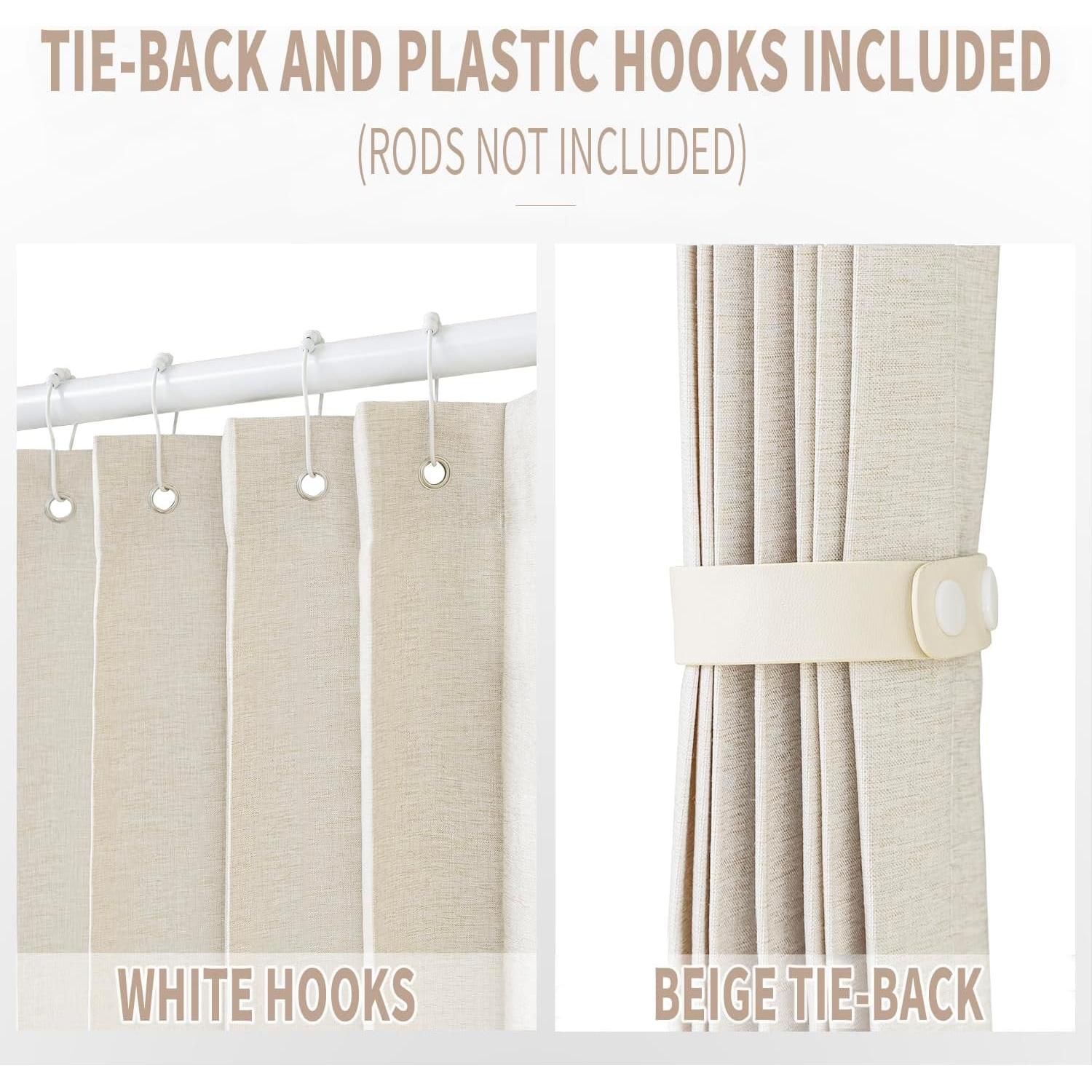 Cortina Acordeón Vatge Beige 100x198 cm para Closet y Divisiones