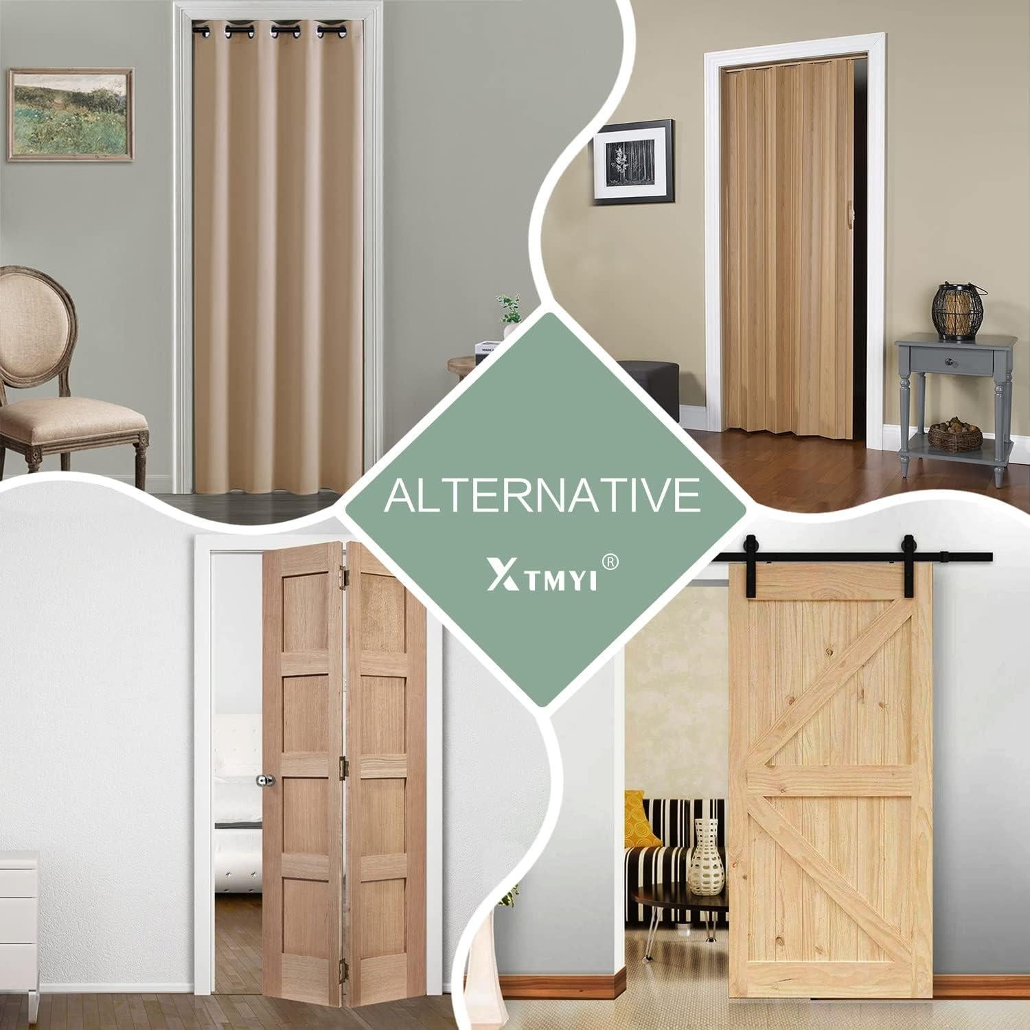 Cortina de Armario XTMYI Blanca 42x203 cm Aislante de Sonido