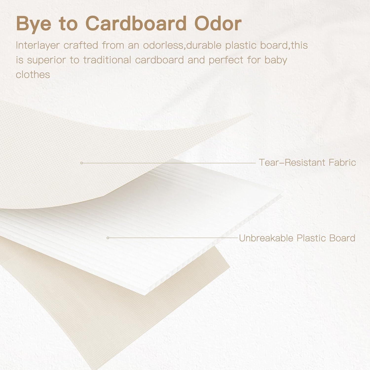 Organizador de Cajones Criusia Beige - Paquete de 14 Piezas