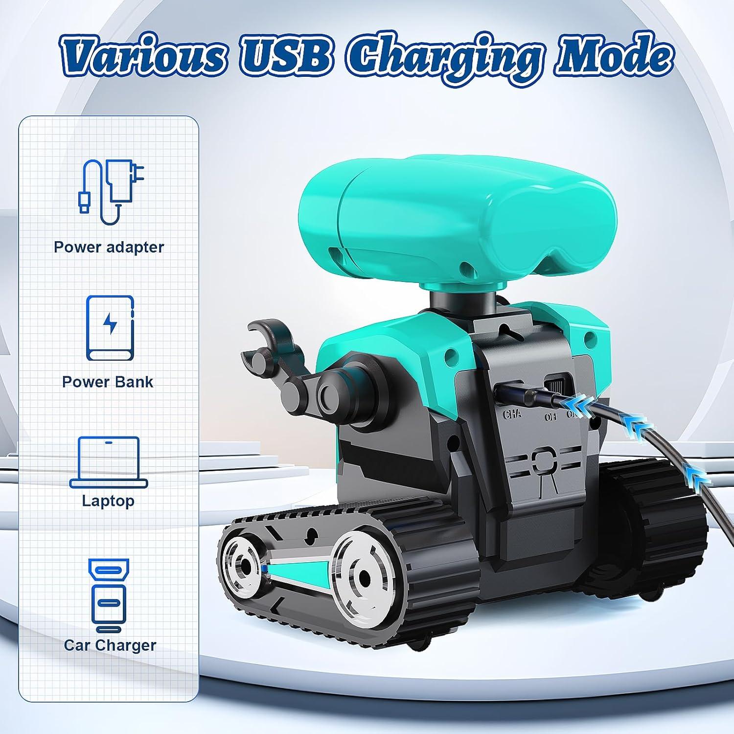 Robot Control Remoto Recargable MindPal Verde 3+ Años