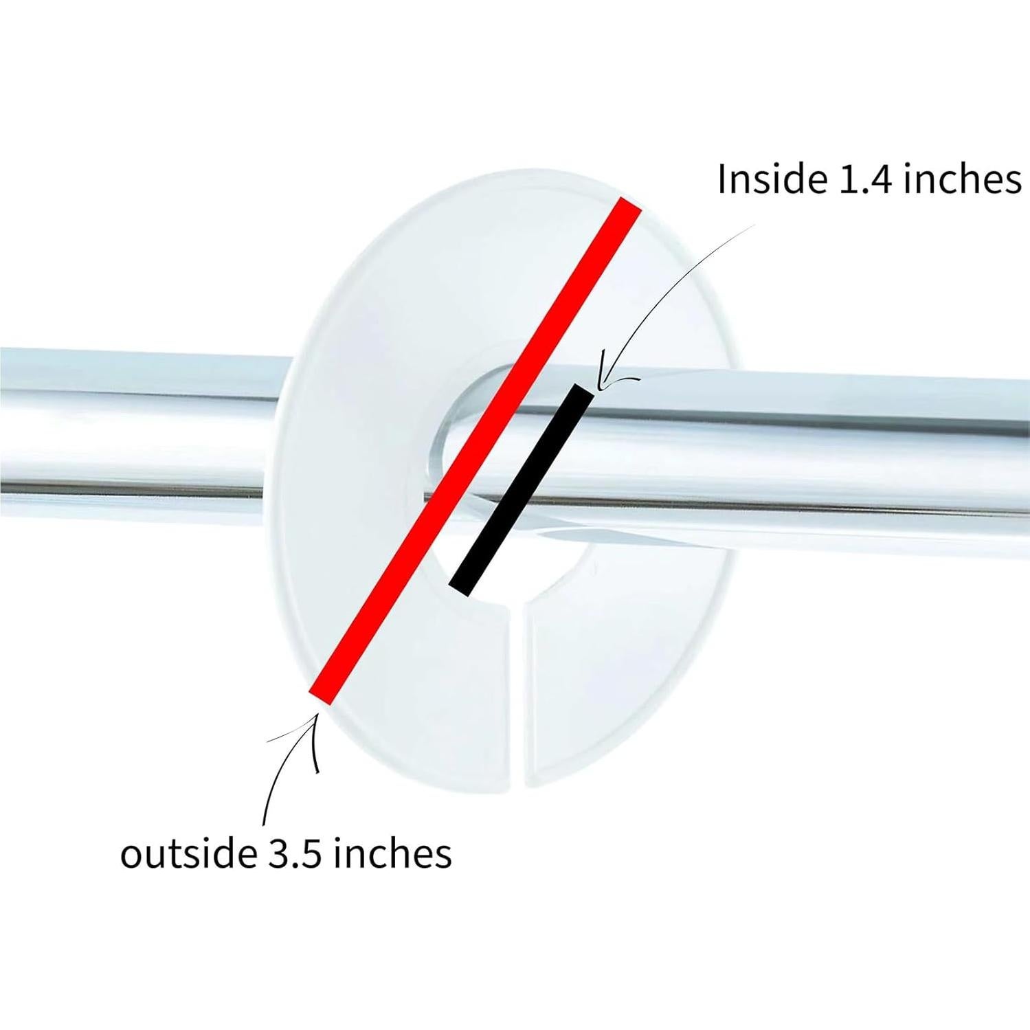 14 Divisores de Closet Reutilizables LINYUEARUI - 10 Colores