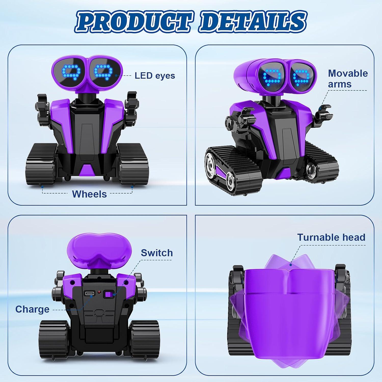 Robot Emo Control Remoto Recargable MindPal para Niños 3+