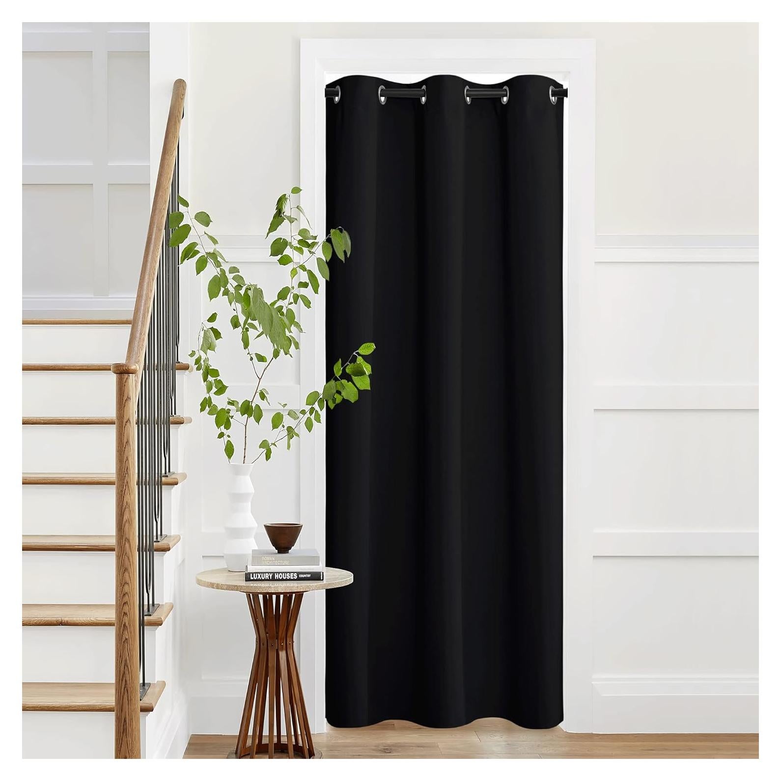 Cortina Divisoria NICETOWN 42x95cm Blackout Negra 1 Panel