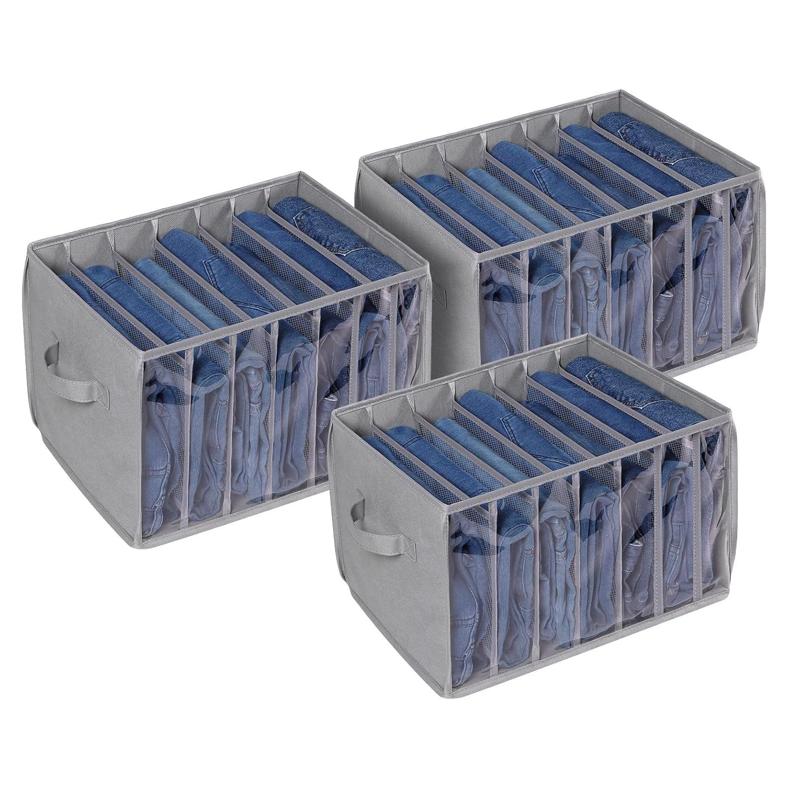 Organizador de Ropa Zilink con 7 Divisiones - 3 Paquetes