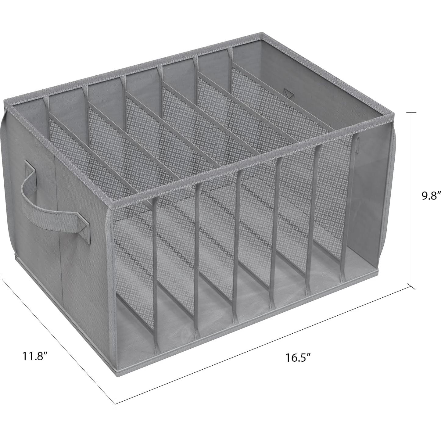 Organizador de Ropa Zilink con 7 Divisiones - 3 Paquetes