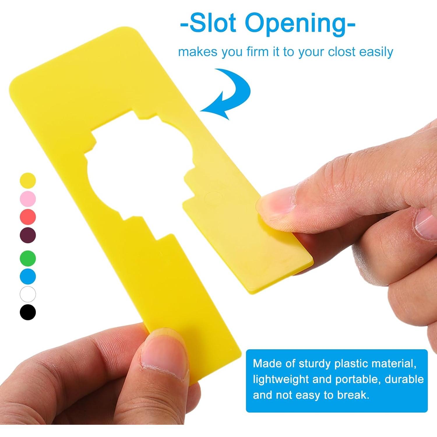 Divisores de Ropa PATIKIL Rosa - 30 Piezas para Closet