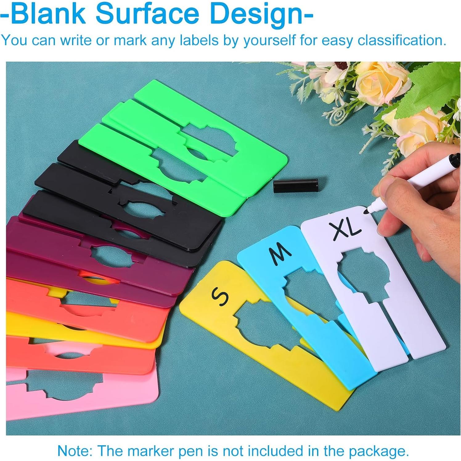 Divisores de Ropa PATIKIL Rosa - 30 Piezas para Closet