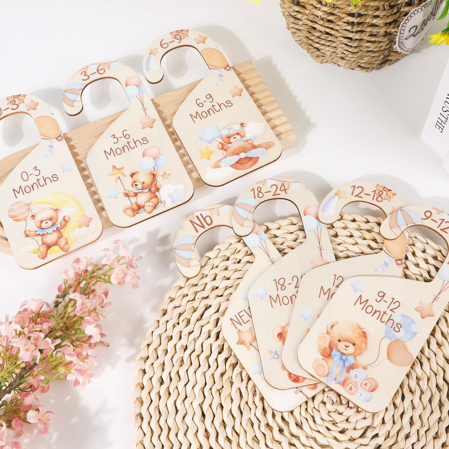 Divisores de Ropa para Bebés Yoyuspy - 7 Piezas Ositos