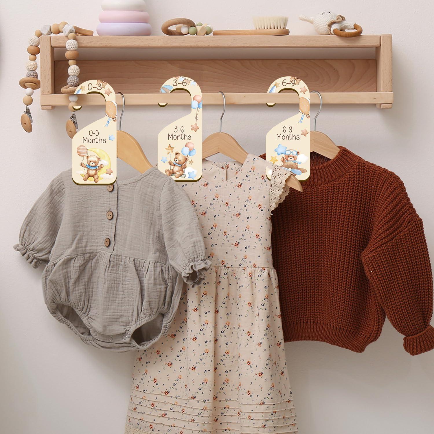 Divisores de Ropa para Bebés Yoyuspy - 7 Piezas Ositos