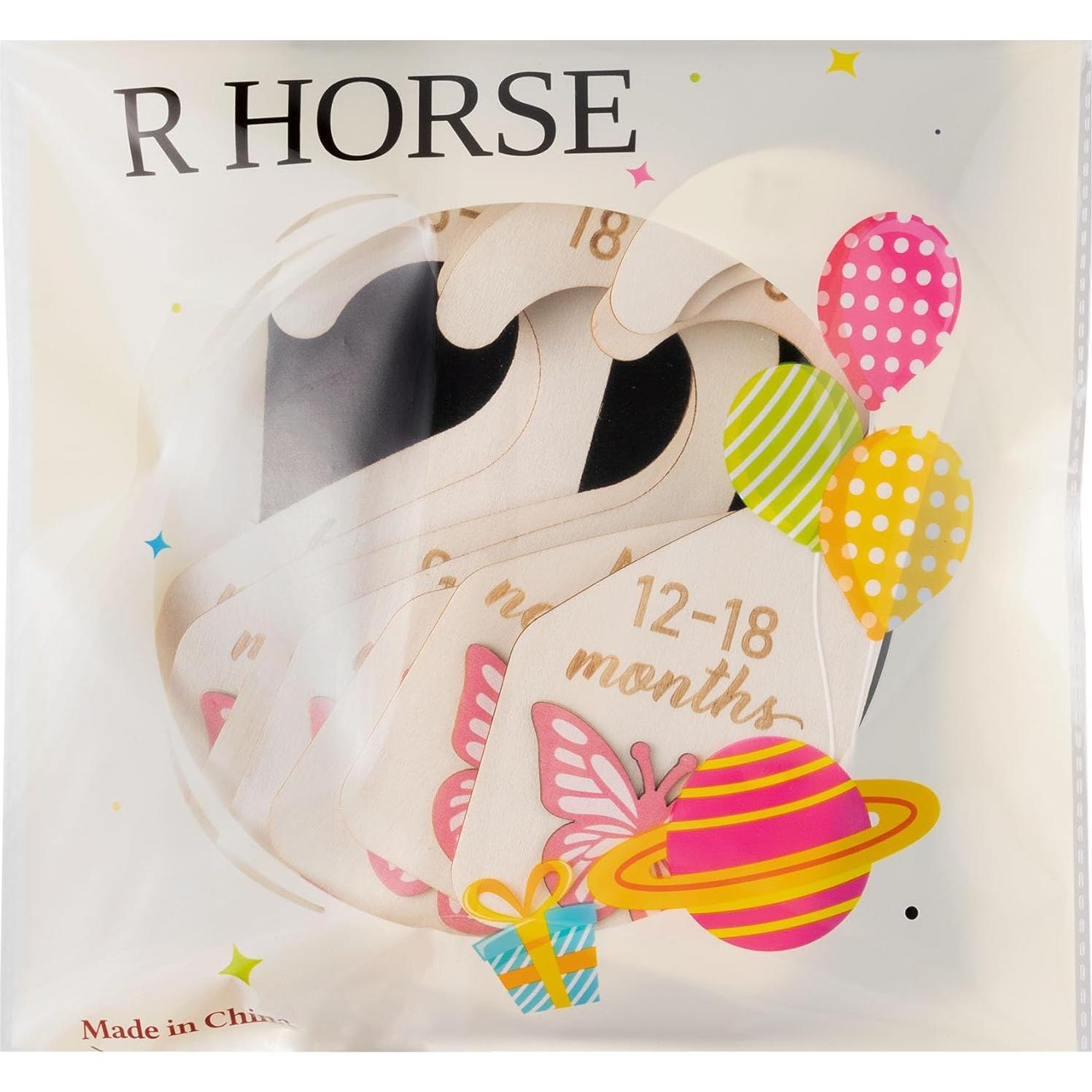 Divisores de Armario de Madera R CABALLO - 8 Piezas Mariposa