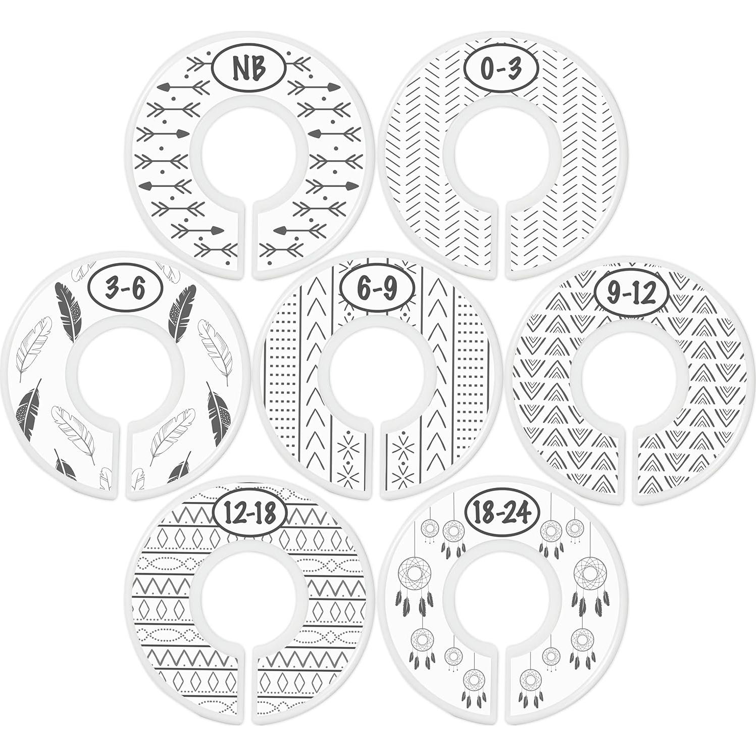 Divisores de Armario para Bebé Little Miracles - 7 Piezas Boho