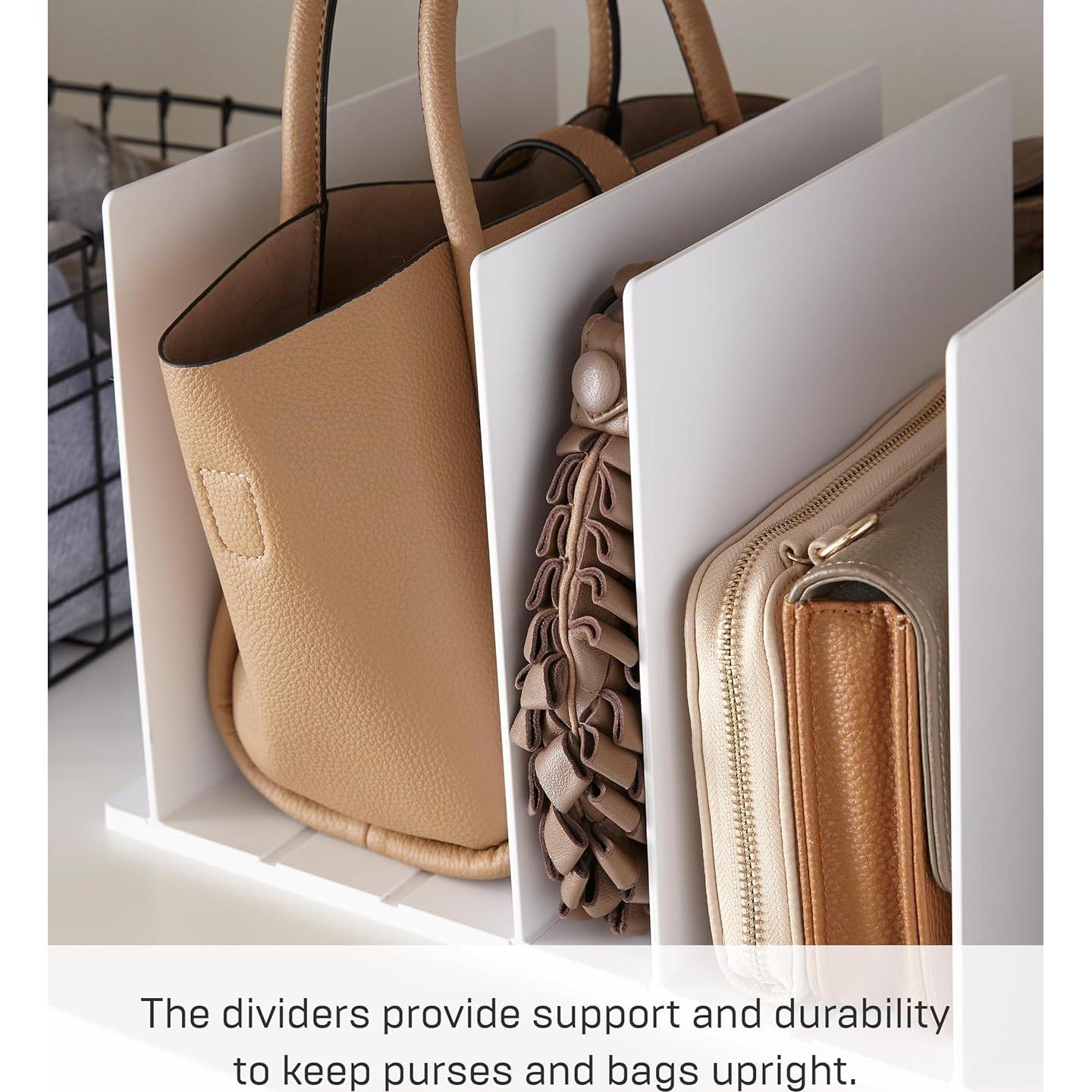 Organizador de Bolsos Yamazaki 4956 Ajustable Blanco