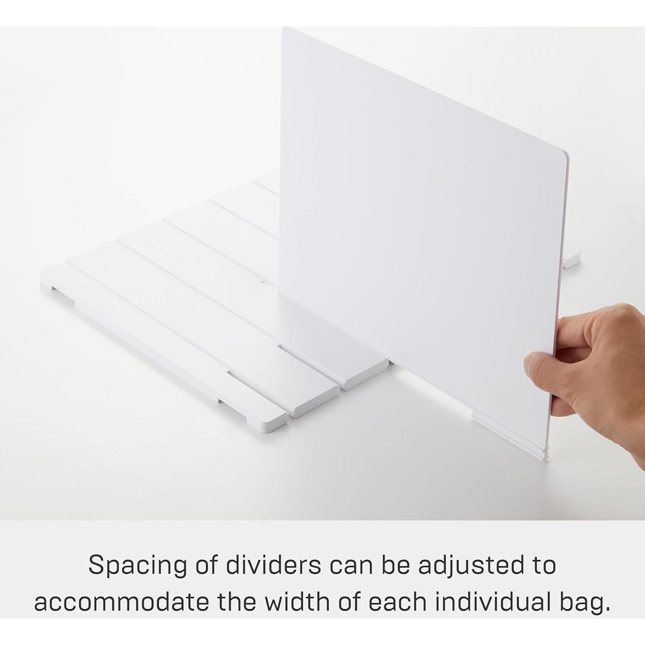 Organizador de Bolsos Yamazaki 4956 Ajustable Blanco