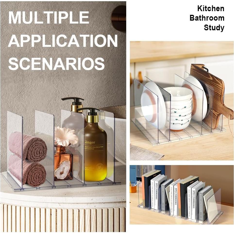 Organizador de Bolsos SHTALHST Ajustable Acrílico Transparente