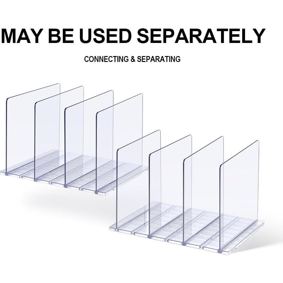 Organizador de Bolsos SHTALHST Ajustable Acrílico Transparente