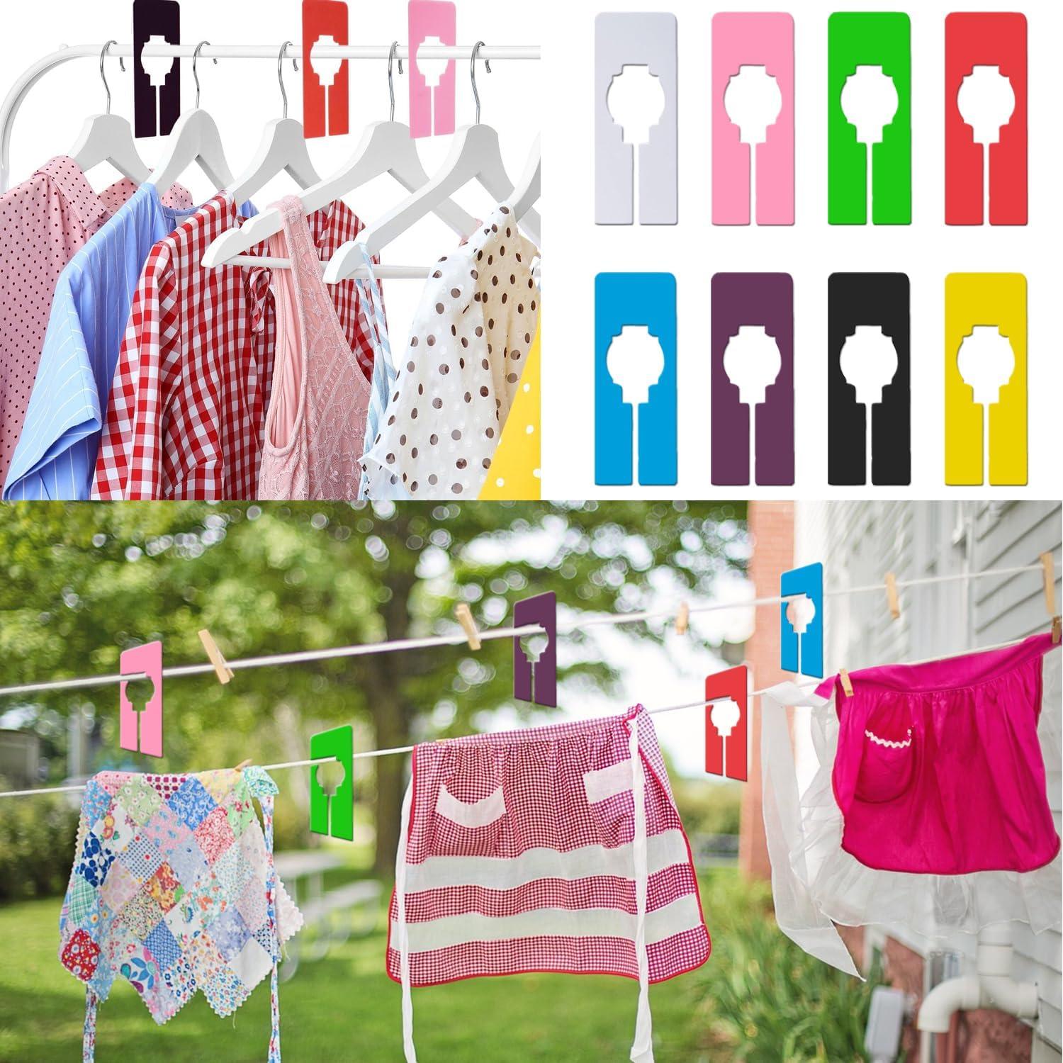 Divisores de Closet Colgantes MaehSab 40 Pcs Multicolor