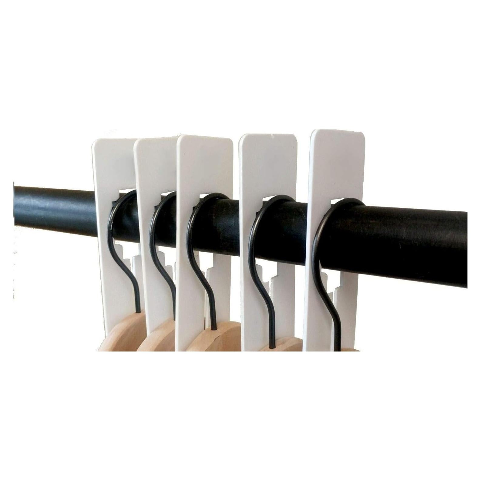 Divisores de Tamaño de Ropa NAHANCO Kit de 50 Blancos