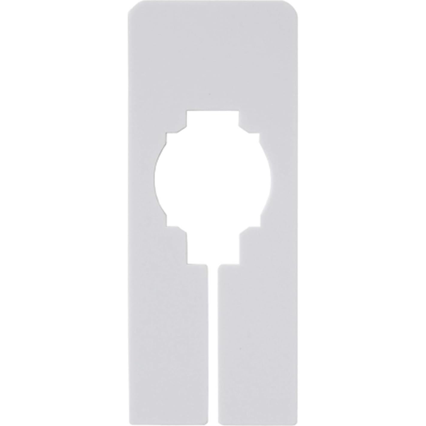 Divisores de Tamaño de Ropa NAHANCO Kit de 50 Blancos