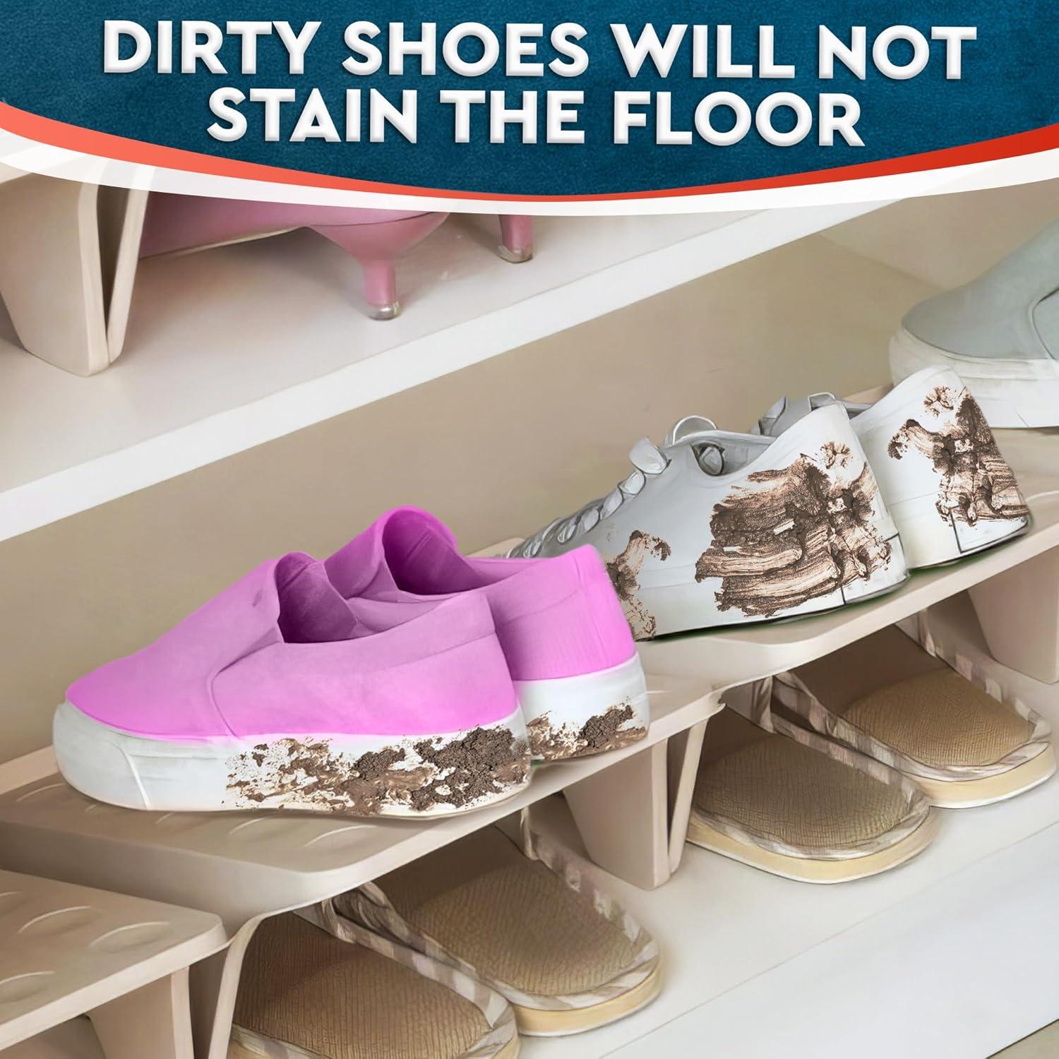 Organizador de Zapatos Apilable SB Goods - 4 Piezas 25.4x22.1 cm