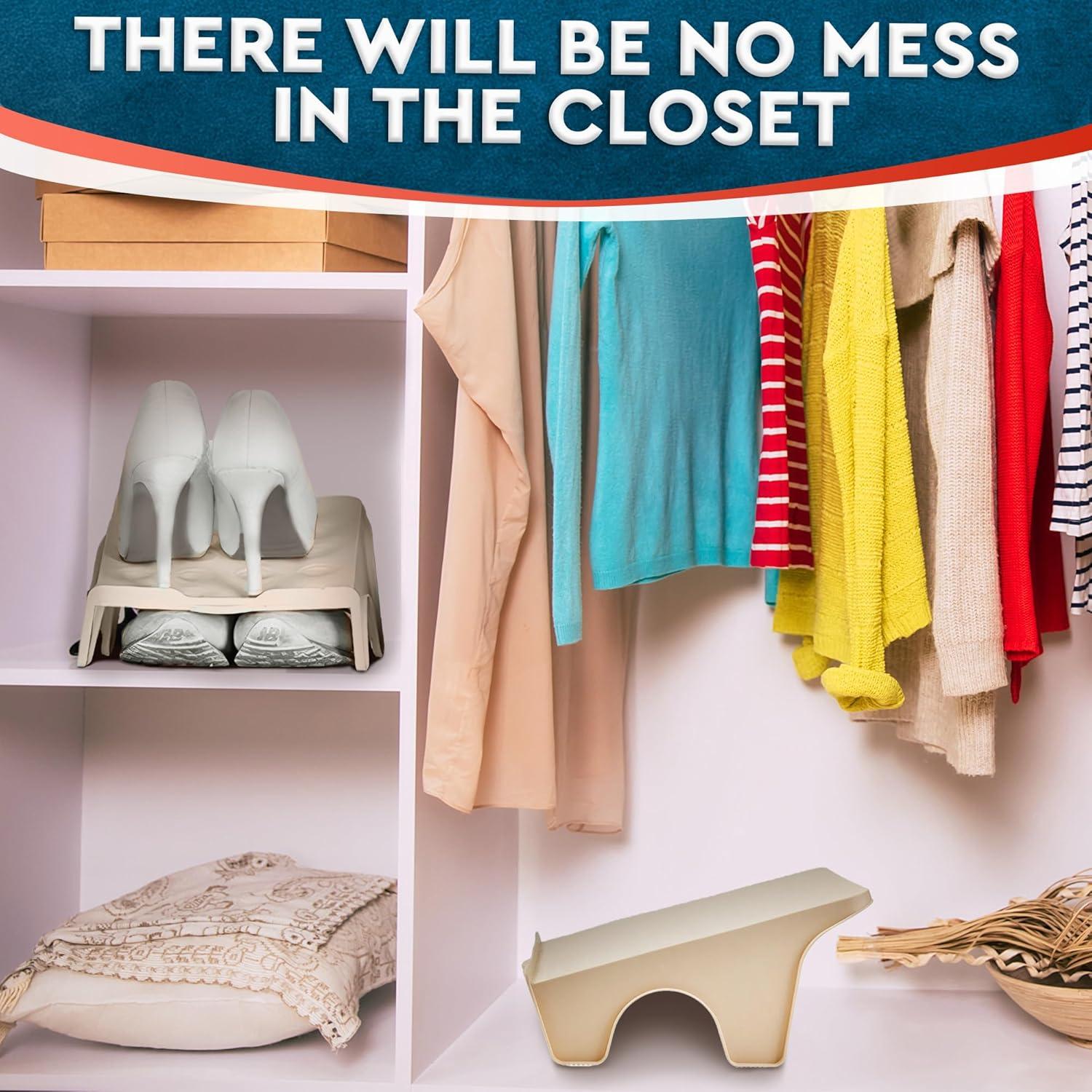 Organizador de Zapatos Apilable SB Goods - 4 Piezas 25.4x22.1 cm