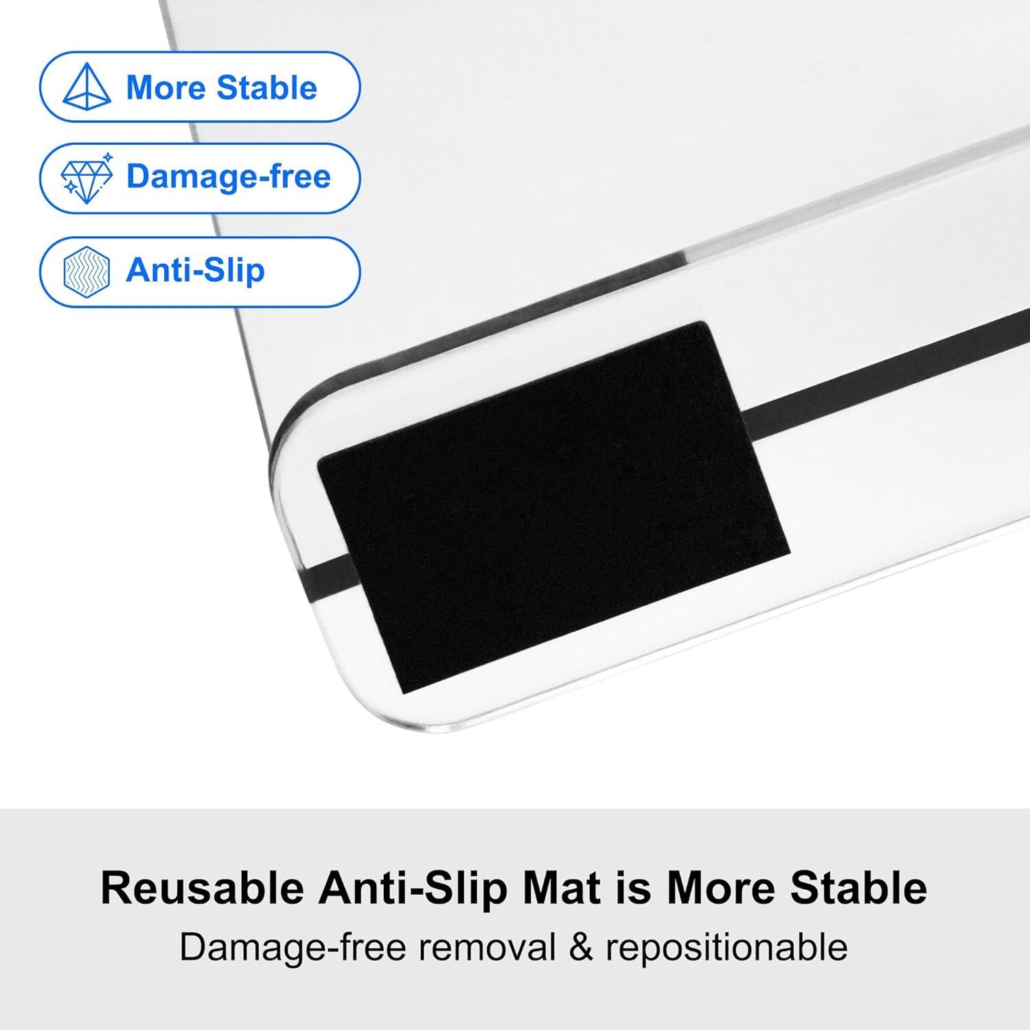 Divisores de Estantería OKPOW 20cm x 30.5cm Paquete de 8