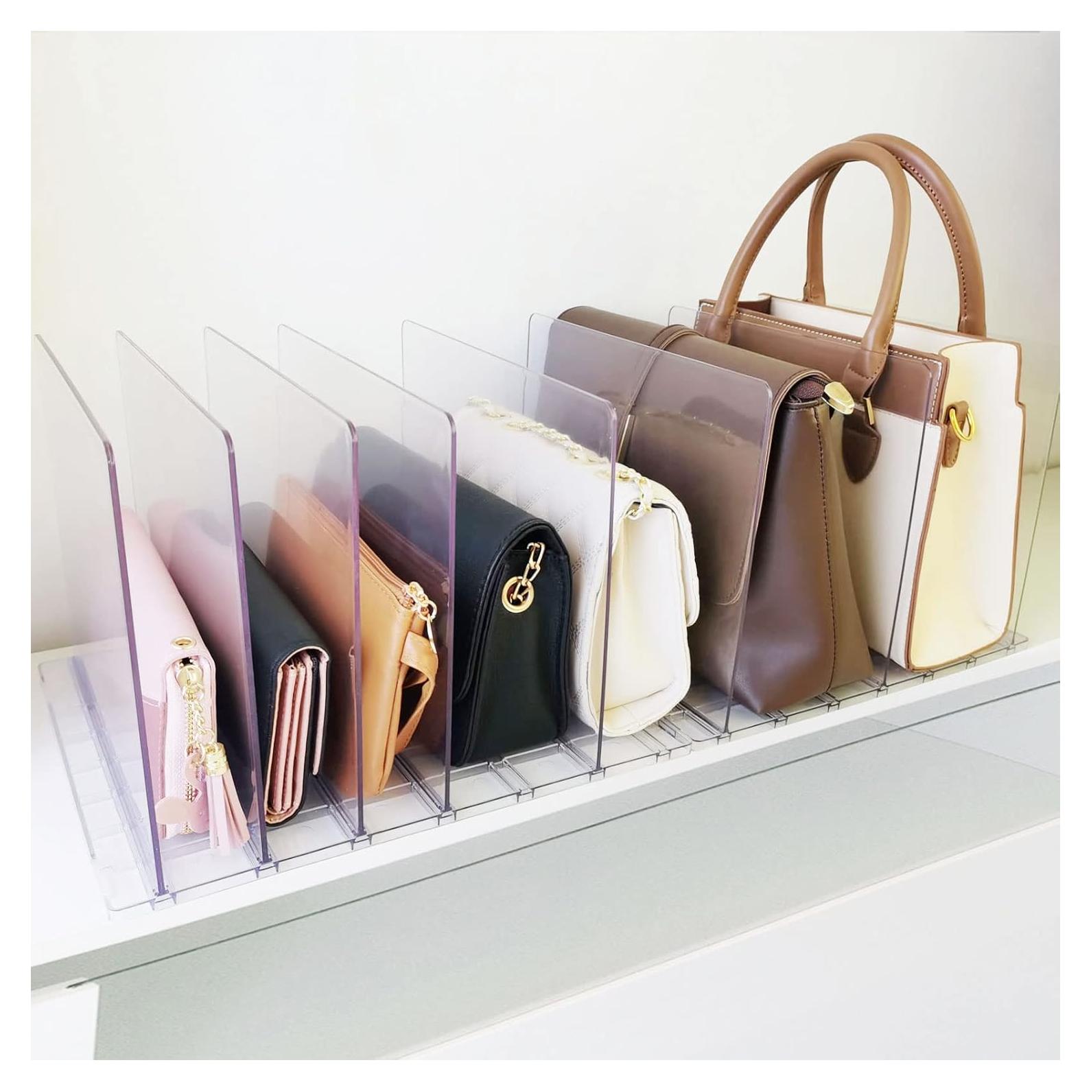 Organizador de Bolsos PHOJEWI Ajustable Transparente 63x24cm