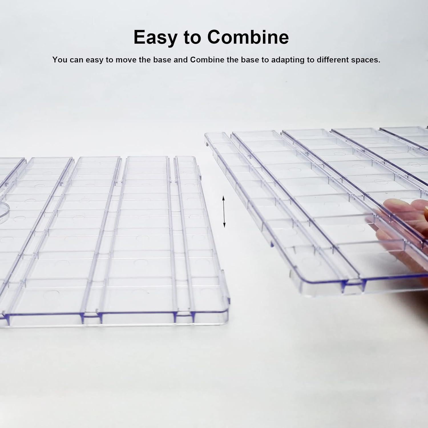 Organizador de Bolsos PHOJEWI Ajustable Transparente 63x24cm