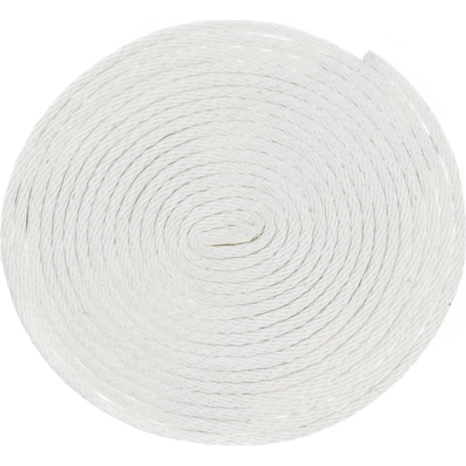 Cuerda Trenzada de Poliester Algodón Golberg 1cm x 3.05m Blanco