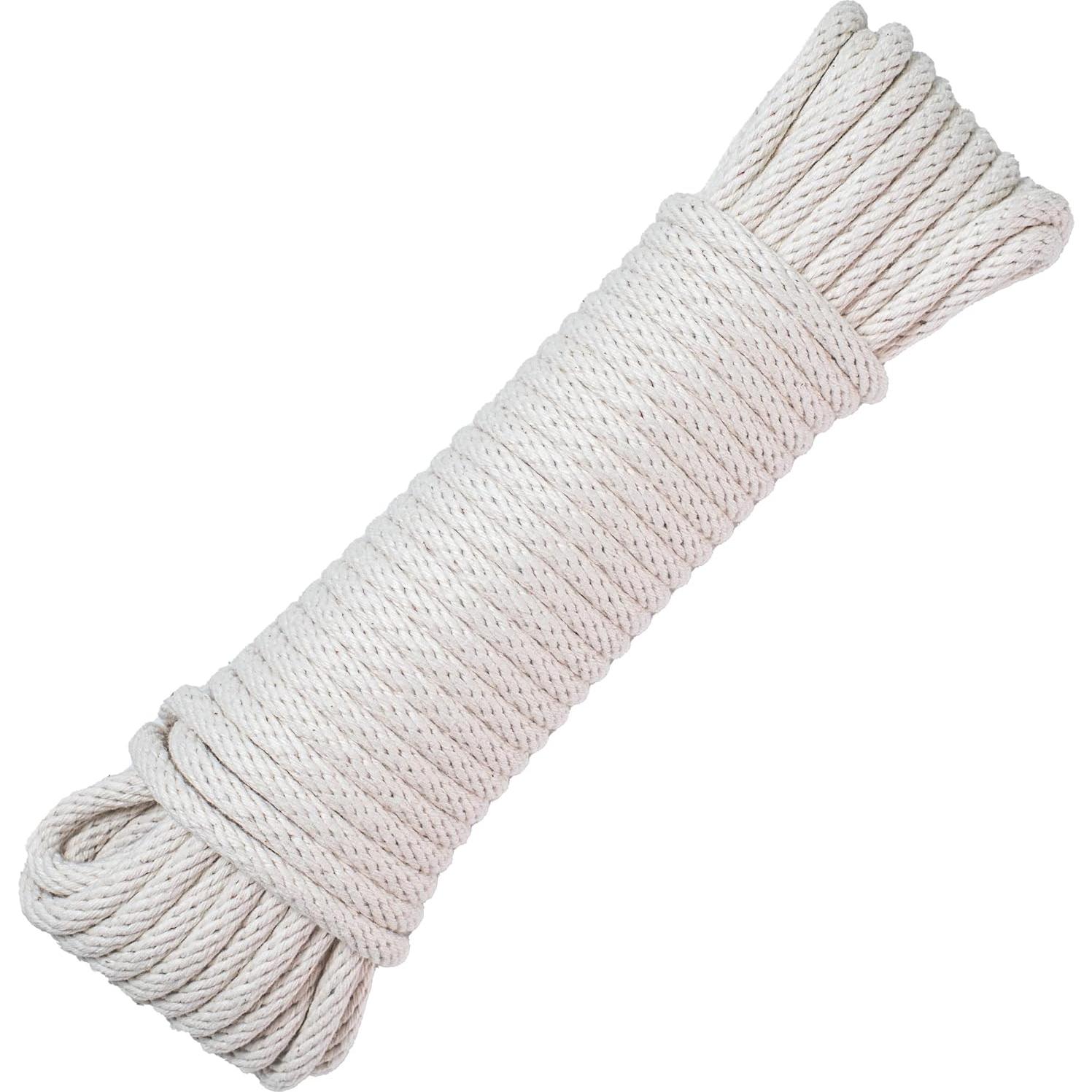 Cuerda de Ropa SGT KNOTS 30.48m Algodón Natural Blanca