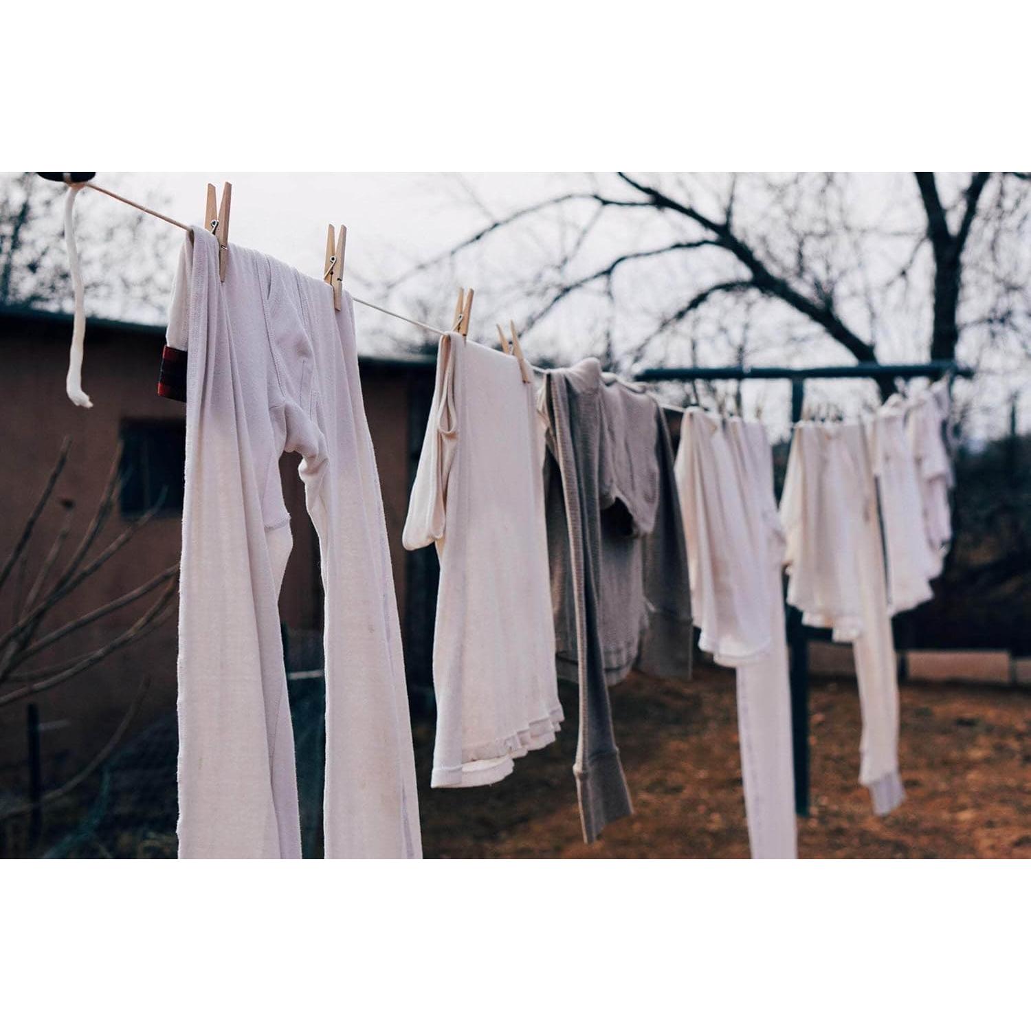 Cuerda de Ropa SGT KNOTS 30.48m Algodón Natural Blanca